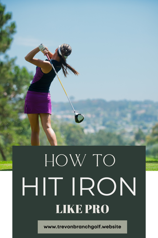 How to Hit Iron at Trevon Branch Golf